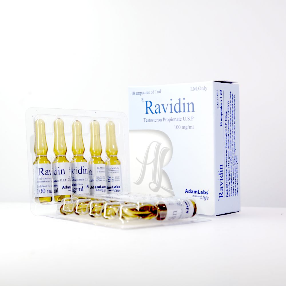 Ravidin (Testosterone Propionate) 100 mg AdamLabs