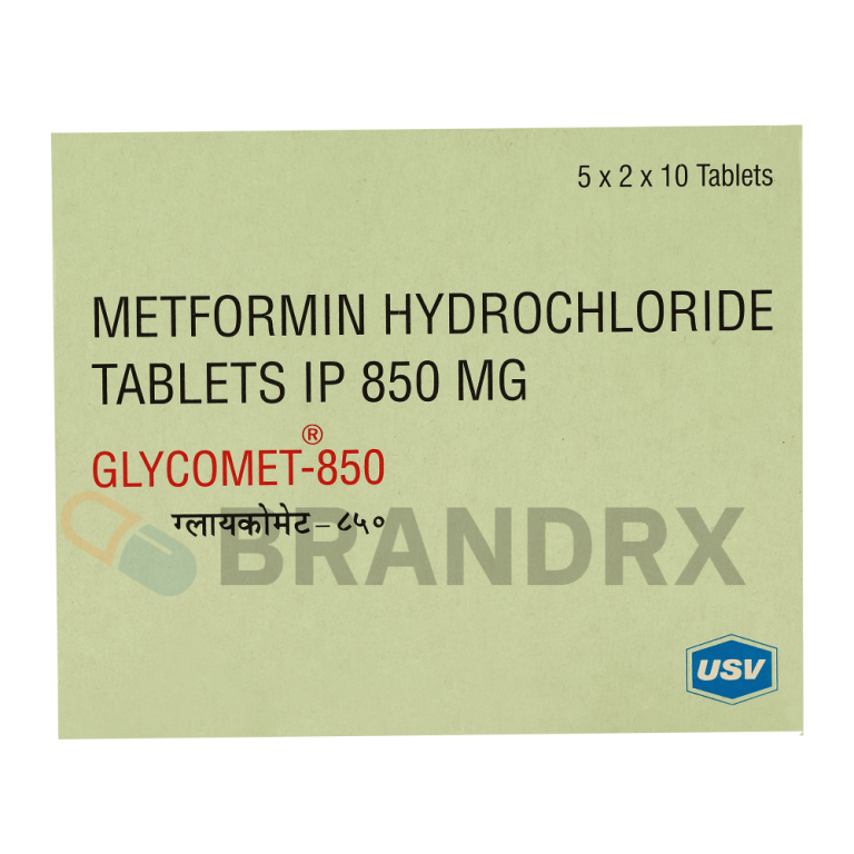 Glycomet 850 mg USV Private Ltd.