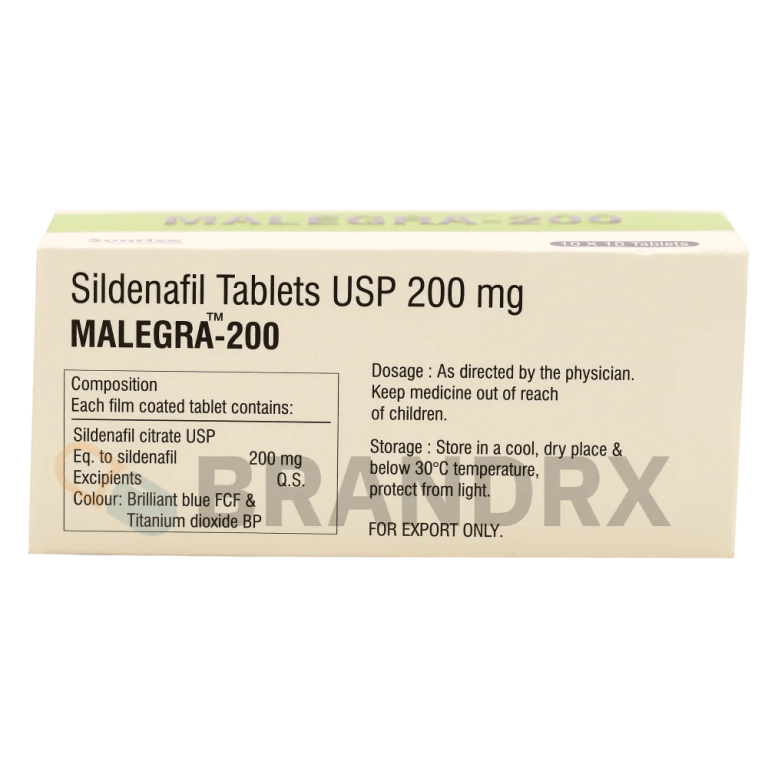 Malegra 200 mg Sunrise